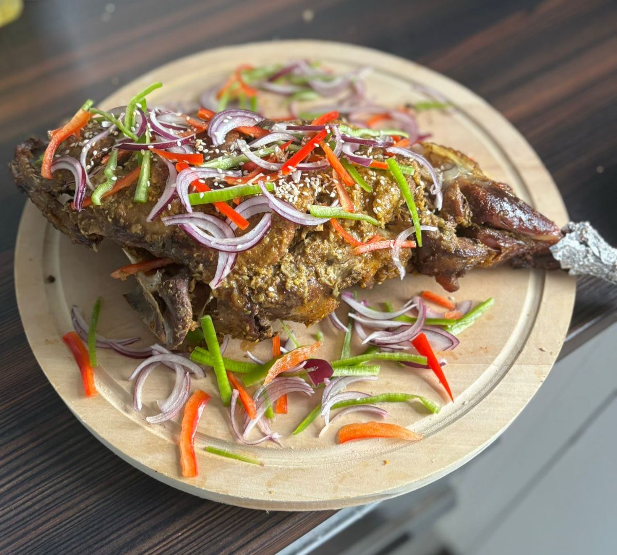 Authentic Lamb Tandoor Kebab