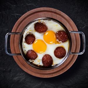 Turkish Sausage Eggs